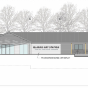 Illinois Art Station Site Plan Drawings